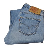 90's~【USA製】【ビンテージ】【LEVI'S】【リーバイス５０１】501【デニムパンツ】【32ｘ34】 