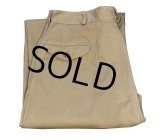 【50's】【ビンテージ】【U.S.ARMY】米軍実物【チノパンツ】【チノパン】【34ｘ33】 