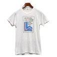 画像1: 80's【USA製】【ビンテージ】【XIII OLYMPIC WINTER GAMES LAKE PLACID 1980】【冬季オリンピック】【白】【Ｔシャツ】【サイズＭ】<br> (1)