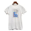 80's【USA製】【ビンテージ】【XIII OLYMPIC WINTER GAMES LAKE PLACID 1980】【冬季オリンピック】【白】【Ｔシャツ】【サイズＭ】 