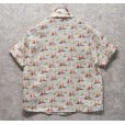 画像3: 【CYNTHIA ROWLEY】【シンシア ローリー】【ヨット柄】【リネン】【半袖シャツ】【レディース古着】【サイズS】<br> (3)