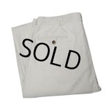  ビンテージ 【L.L.Bean】【ＬＬビーン】【TROPIC WEIGHT】【生成り】【２タック】【コットンパンツ】【35×30】 