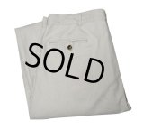  ビンテージ 【L.L.Bean】【ＬＬビーン】【TROPIC WEIGHT】【生成り】【２タック】【コットンパンツ】【35×30】 