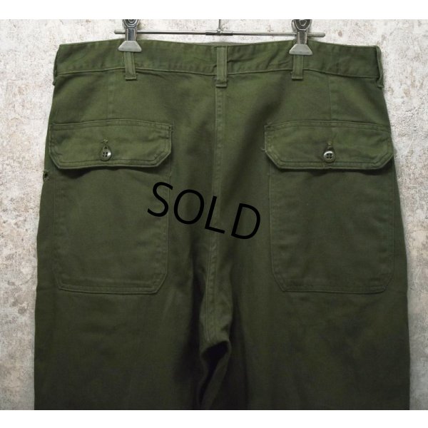 画像5: 【60's】【米軍実物】【ビンテージ】OG107【ベイカーパンツ】【ユーティリティパンツ】【W36程度】