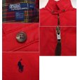 画像2: 【90's〜】【ラルフローレン】POLO RALPH LAUREN【赤】【チェック裏地】【コットンブルゾン】【サイズＸＬ】<br> (2)