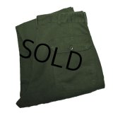 【60's】【米軍実物】【ビンテージ】OG107【ベイカーパンツ】【ユーティリティパンツ】【Ｗ３６程度】 