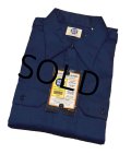 70's【デッドストック】USA製【ビンテージ】【BIG BEN by wrangler】【ビッグベン】【紺】【ワークシャツ】【16 1/2  L-SHORT】  