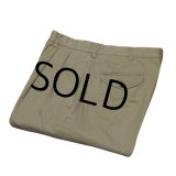 【ラルフローレン】POLO RALPH LAUREN【ベージュ】HAMMOND PANTS【２タック】【コットンパンツ】【34×30】 