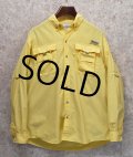 【コロンビア】【Columbia】【PFG】黄色【フィッシングシャツ】【サイズ Ｍ】 