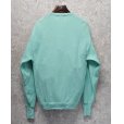 画像3: 90's~ ビンテージ【USA製】ISLE OF COTTON【ミントグリーン】【コットンカーディガン】【サイズＬ】<br> (3)