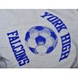 画像4: 90's【USA製】【ビンテージ】【チャンピオン】【Champion】【リバースウィーブパーカー】グレー【YORK HIGH FALCONS】【サイズXL】<br> (4)