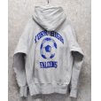 画像1: 90's【USA製】【ビンテージ】【チャンピオン】【Champion】【リバースウィーブパーカー】グレー【YORK HIGH FALCONS】【サイズXL】<br> (1)
