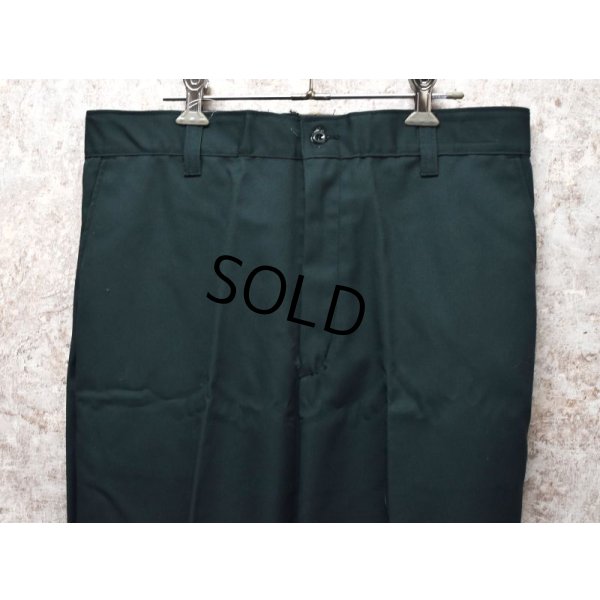 画像6: 80's【デッドストック】【USA製】【ビンテージ】【GARMENT CORP OF AMERICA】【ガーメントコープオブアメリカ】緑【ワークパンツ】【34x30】