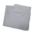 画像1: 【RALPH LAUREN】【ラルフローレン】水色【ストライプ】【シアサッカーパンツ】２タックスラックス【36X34】<br> (1)