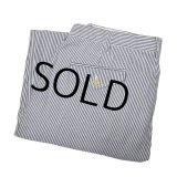 【RALPH LAUREN】【ラルフローレン】水色【ストライプ】【シアサッカーパンツ】２タックスラックス【36X34】 