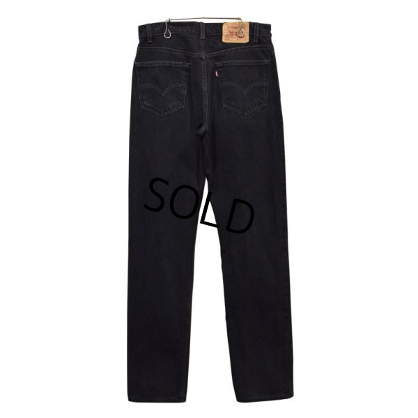 画像5: 90's【ビンテージ】【LEVI'S】【リーバイス505】505【黒】【デニムパンツ】ブラックデニム【34x36】