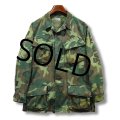 【ビンテージ】【米軍実物】【USMC】【ＥＲＤＬ】リップストップ【ジャングルファティーグジャケット】【ファティーグシャツ】【M-R】 