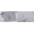 画像4: 【RALPH LAUREN】【ラルフローレン】水色【ストライプ】【シアサッカーパンツ】２タックスラックス【36X34】<br> (4)