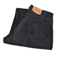 画像1: 90's【USA製】【ビンテージ】【LEVI'S】【リーバイス】【550】【ブラックデニム】【36x34】<br> (1)