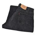 90's【USA製】【ビンテージ】【LEVI'S】【リーバイス】【550】【ブラックデニム】【36x34】 