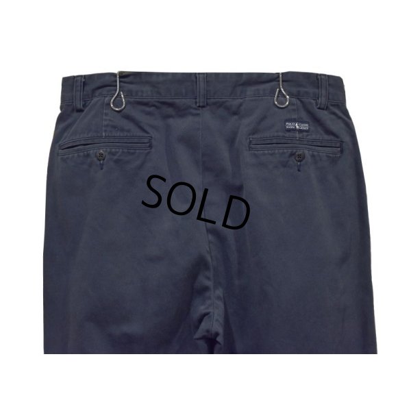 画像6: 【ラルフローレン】POLO RALPH LAUREN【紺】ANDREW PANTS【2タック】【コットンパンツ】【コットンスラックス】【32×32】