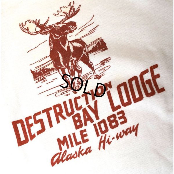 画像3: 50’s【ビンテージ】【Mercury】【マーキュリー】【Destruction Lodge mile 1083】白【スウェット】【Ｍ程度】 