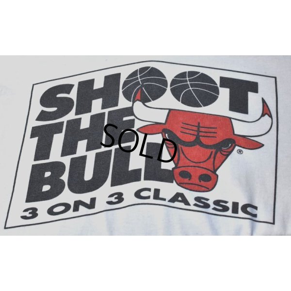 画像3: 【90’s】【USA製】【ビンテージ】【シカゴブルズ】【白】SHOOT THE BULL【Ｔシャツ】【サイズＸＬ】 