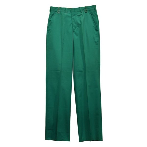 画像2: 【デッドストック】【USA製】ビンテージ【Brooks Brothers】【ブルックスブラザーズ】【緑】【ポリコットンスラックス】【W32】 