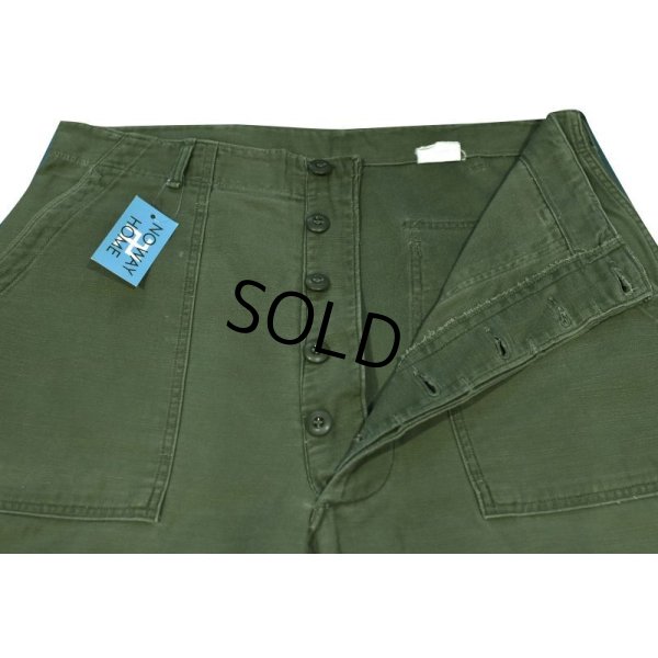 画像4: 【ビンテージ】 U.S.ARMY【米軍実物】【UFOボタン】【ベイカーパンツ】【ユーティリティパンツ】【OG-107】【36ｘ35】