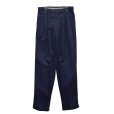 画像2: 90's【ビンテージ】【DOCKERS】ドッカーズ【紺】【２タックコットンパンツ】【32ｘ34】<br> (2)