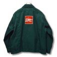 画像3: 70’s【ビンテージ】【HBT】【緑】【コカ・コーラ】【ワークジャケット】【ユニフォーム】【サイズ48M】<br> (3)