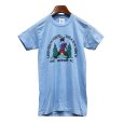 画像1: ほぼ未使用!!【ビンテージ】【Cal Cru】カルクルー【International volks＆march】【Fort Jackson S.C.】水色【Tシャツ】サイズＳ<br> (1)