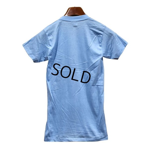 画像3: ほぼ未使用!!【ビンテージ】【Cal Cru】カルクルー【International volks＆march】【Fort Jackson S.C.】水色【Tシャツ】サイズＳ 