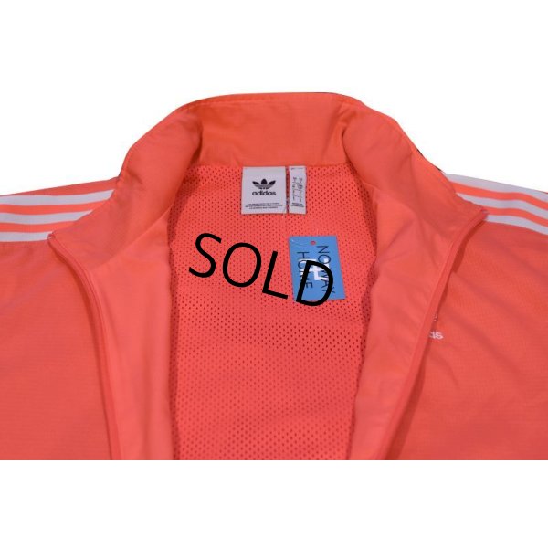 画像4: 【ビンテージ】【adidas】【アディダス】【ショッキングピンクｘ白ライン】トラックジャージ【トラックジャケット】【サイズＳ】 