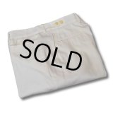 【ビンテージ】【英国製】【Duffer of St Geoge】ダファーオブセントジョージ【白】【スラックス】【W32程度】 