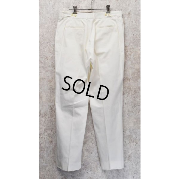 画像7: 【ビンテージ】【英国製】【Duffer of St Geoge】ダファーオブセントジョージ【白】【スラックス】【W32程度】