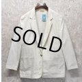 【ビンテージ】【ＬＬビーン】【L.L.bean】ホワイト【コットンジャケット】【レディース古着】【Ｗ-Ｌ程度】 