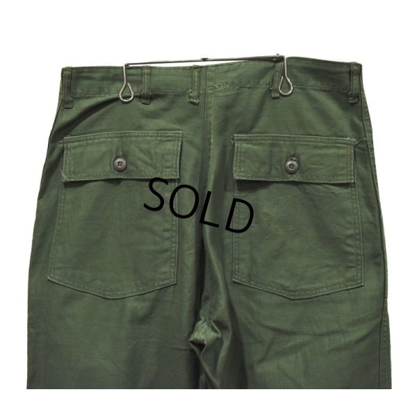 画像7: 【ビンテージ】U.S.ARMY【米軍実物】【UFOボタン】OG-107【ベイカーパンツ】【ユーティリティパンツ】【36x33】