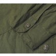 画像3: 40's【米軍実物】【ビンテージ】ステンシル入り【U.S.NAVY】【N-3】ポプリンシャツ【US15】<br> (3)
