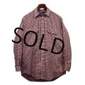  【Ralph lauren】【ラルフローレン】【白ｘ赤ｘ黒】【チェック】【コットンシャツ】【サイズＭ】  