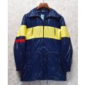 【ラルフローレン】POLO RALPH LAUREN【紺ｘ黄ｘ赤】フード付き【ナイロンパーカー】【サイズM】 