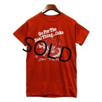 80's〜【ビンテージ】【Burger King】【Coke Cola】【Go For The Real Thing...Coke in New England】【ヨット】【Tシャツ】【サイズS程度】 