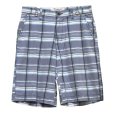 画像1: 【OLD NAVY】【オールドネイビー】 【水色ｘグレーｘ白】【チェック】【コットンショートパンツ】【短パン】【コットンショーツ】【W29】<br> (1)