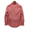 画像3:  ビンテージ【J.Crew】 シャンブレー【ピンク】【コットンリネンシャツ】レディース古着【サイズXS】<br> (3)