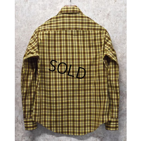 画像3: 【ビンテージ】【オールドギャップ】【GAP】【黄ｘ茶】【チェックシャツ】【サイズＭ】 