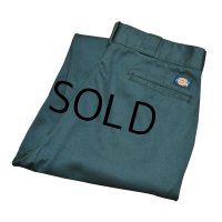 90's【USA製】ビンテージ【ディッキーズ】【Dickies】【874】【緑】【ワークパンツ】【36ｘ29】 