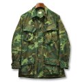 60's【ビンテージ】【米軍実物】【ERDL】リップストップ【ジャングルファティーグジャケット】【ファティーグシャツ】【S-R】 
