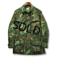 60's【ビンテージ】【米軍実物】【ERDL】リップストップ【ジャングルファティーグジャケット】【ファティーグシャツ】【S-R】 