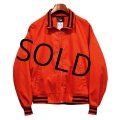 USA製【80's】【ビンテージ】【チャンピオン製】【アバクロンビー&フィッチ】【アバクロ】【赤×黒リブボーダー】【ジップアップブルゾン】 