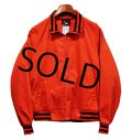 USA製【80's】【ビンテージ】【チャンピオン製】【アバクロンビー&フィッチ】【アバクロ】【赤×黒リブボーダー】【ジップアップブルゾン】 